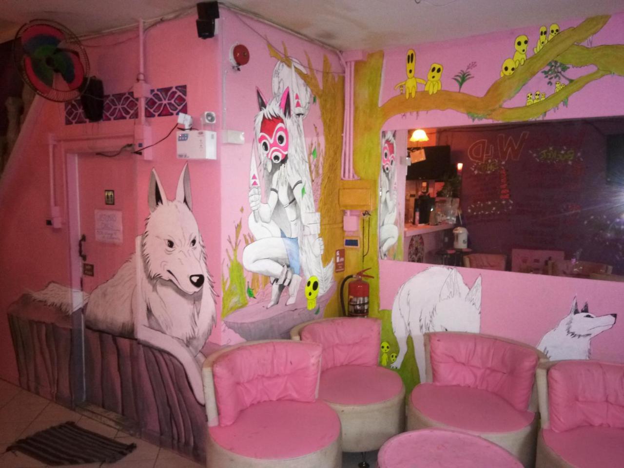 Wild & Wandering Backpacker Hostel & Bar Haad Rin Exteriör bild