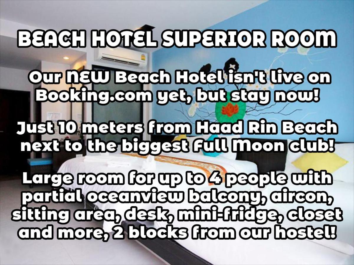 Wild & Wandering Backpacker Hostel & Bar Haad Rin Exteriör bild